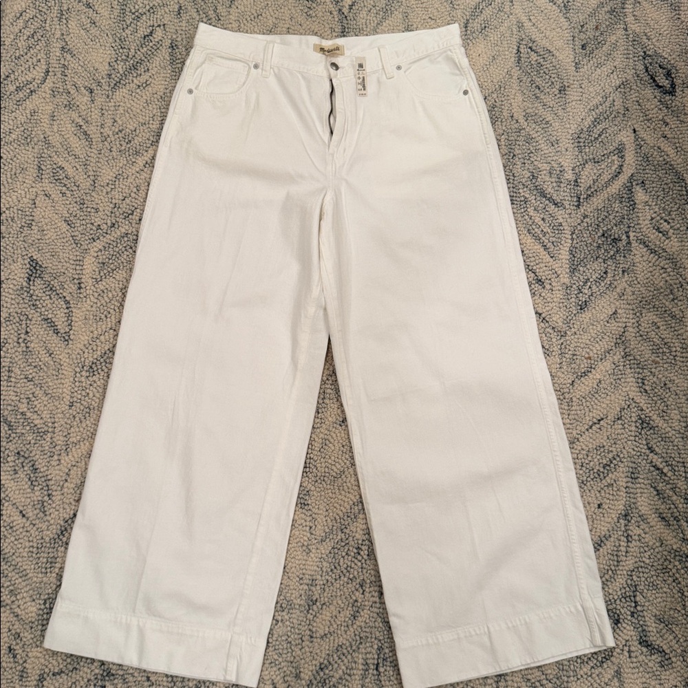 Madewell Superwide-Leg Jeans - True White